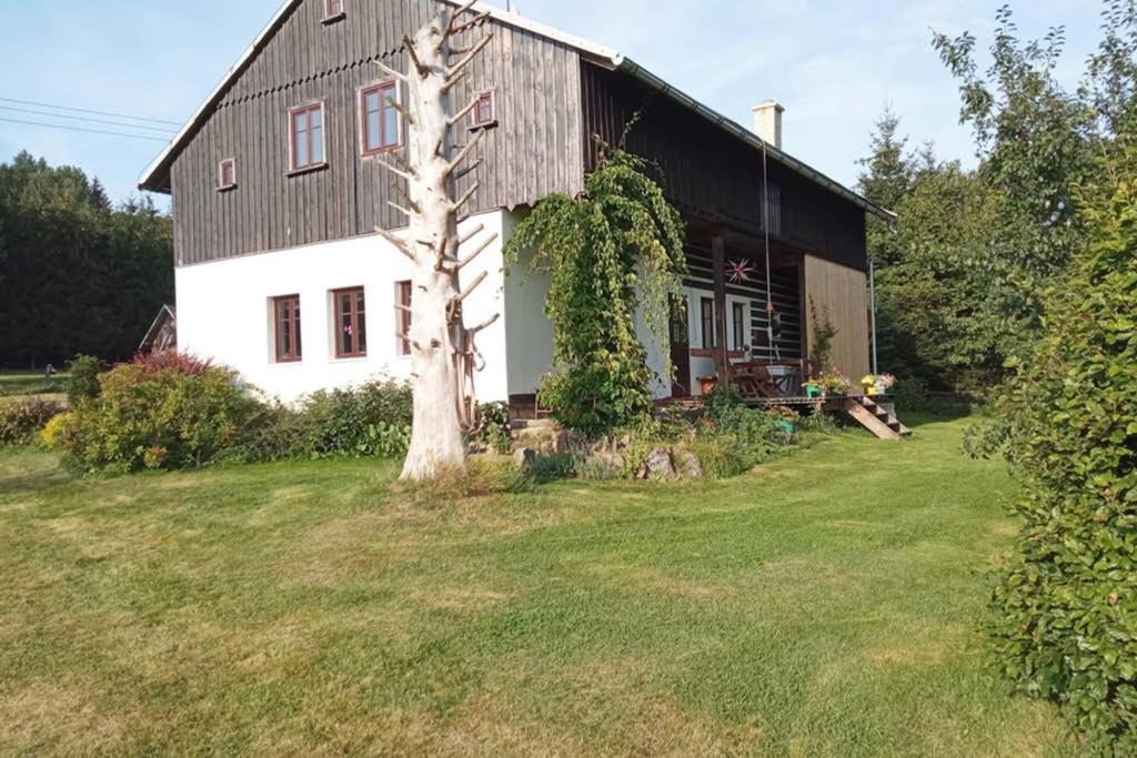 Chalupa Bez Hranic Krompach Exterior foto