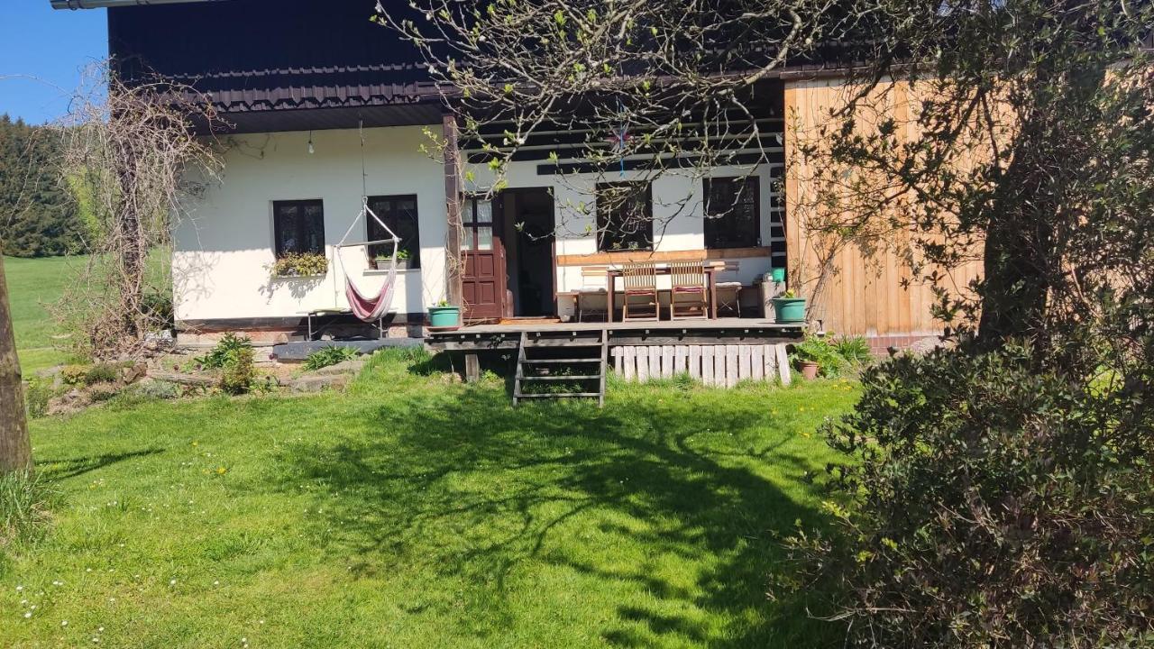 Chalupa Bez Hranic Krompach Exterior foto