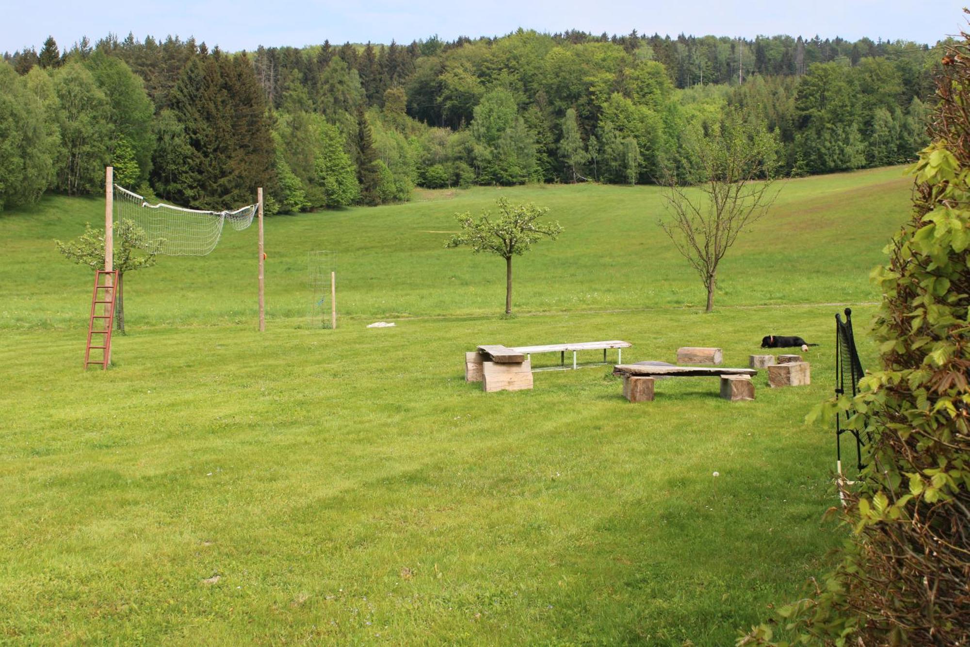 Chalupa Bez Hranic Krompach Exterior foto