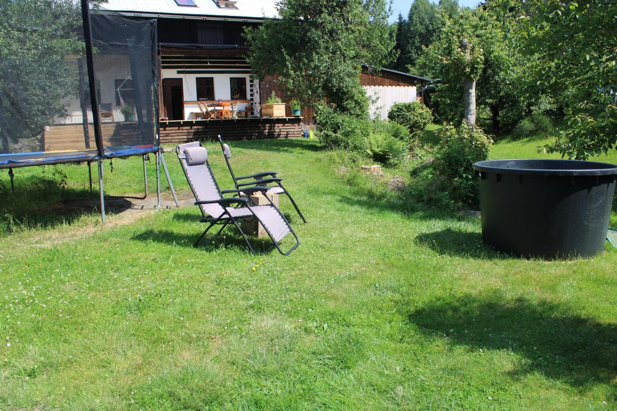 Chalupa Bez Hranic Krompach Exterior foto